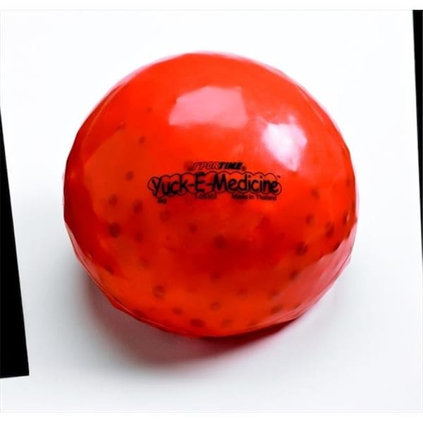 Sportime Sportime 021258 8.8 Lbs. - 8.5 In. Yuck-E-Medicine Ball - Orange 21258 - main